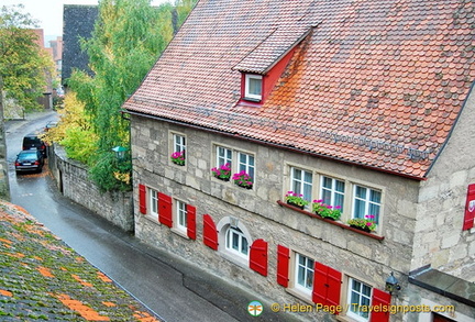 View from Rotherburg wall