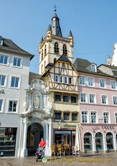 The church tower of St. Gangolf