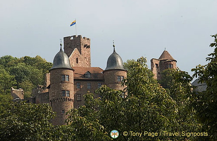 Wertheim Castle along the Main