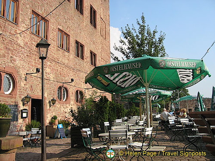 Cafe-bar at the Wertheim Castle