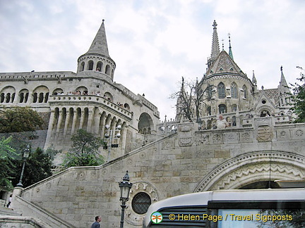 Fisherman's Bastion on Budapest Castle Hill