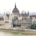 View of Hungarian Parliament from Fisherman's Bastion