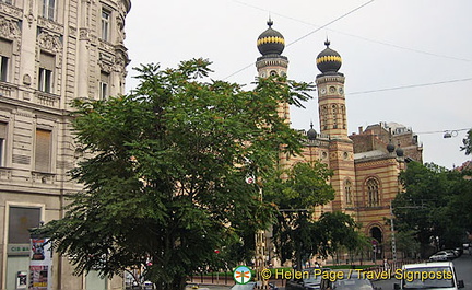 Dohany Street Synagogue, said to be the biggest in Europe