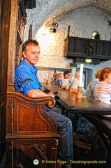 Tony enjoying the Earl of Thomond's seat