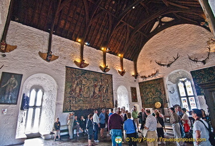 The Great Hall of Bunratty Castle