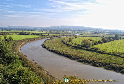 A view of the surrounding region from Bunratty Castle