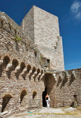 Rocca Maggiore exit