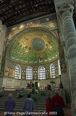 The magnificent bowl vault apse