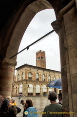 View of the Palazza del Podesta - First Seat of the city government