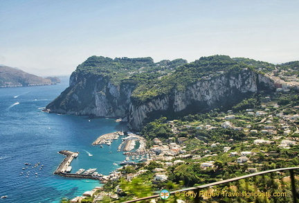 View of the Bay of Naples