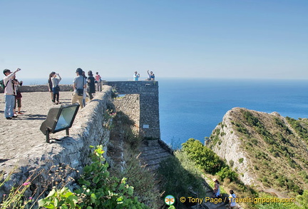 Lookout on Monte Solaro