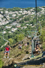 Ride down from Monte Solaro