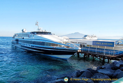 Hydrofoil to Capri