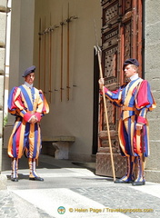 Papal Palace guards