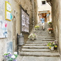A pretty side street off via Nazionale