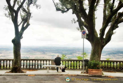 Spectacular views from Piazza Garribaldi