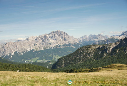 View from Passo Giau