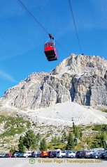 Lagazuoi cable car