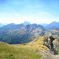 A panoramic view of Lagazuoi