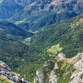 View of the Dolomites