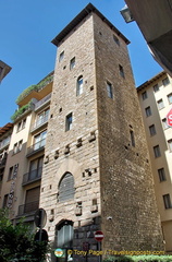 Barbadori Tower built in 12th century by the Barbadori's, a prominent merchant family 