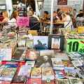 Books and DVDs at the Santo Spirito market