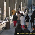 Florence, Italy (1044 visits) Crowds heading for the Uffizi Florence, Italy