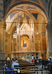 The altar of Orsanmichele