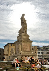 Dante against an interesting sky