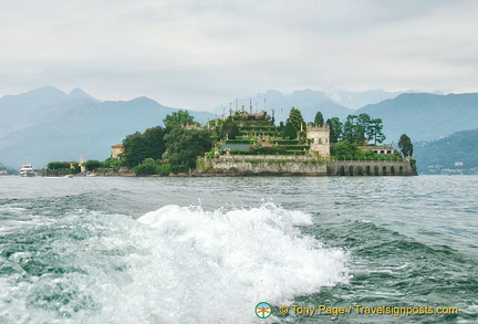 Leaving Isola Bella