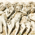 The Last Judgment - agonized faces of those who have been damned
