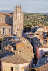 Aerial view of Orvieto Duomo