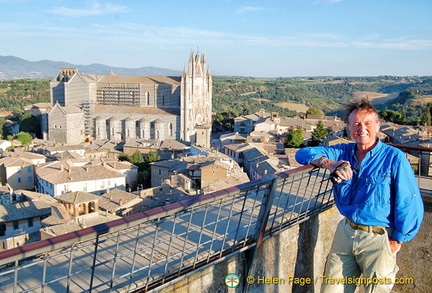 Tony on top of Torre del Moro