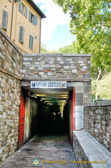 Escalator to the Centro Storico