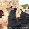 Casa del Forno, once the only large bakery in Pompeii