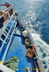 View of the lower deck of the S. Valentino