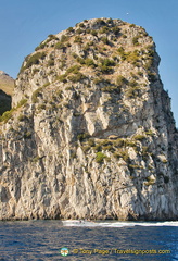 A rocky outcrop