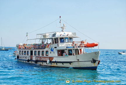 The S. Valentino was our ferry from Positano to Sorrento 