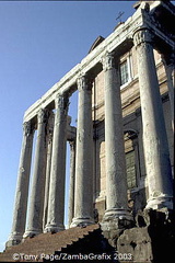 The Temple of Antoninus and Faustina