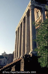 The Temple of Antoninus and Faustina