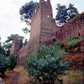 Aurelian Wall in South of Rome