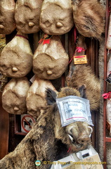 Cinghiale or wild boar is very much a part of the Tuscan cuisine