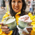 It was wet and cold, but I didn't miss my gelato