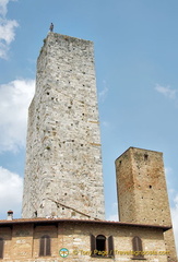 The man on the Salvucci Tower was part of Antony Gormley's Vessel exhibition