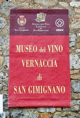 Museo del Vino Vernaccia di San Gimignano