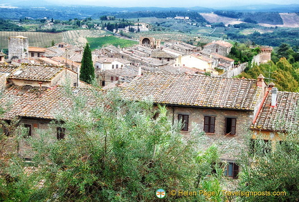 San Gimignano countryside