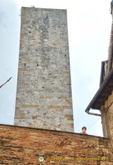 View of a San Gimingano tower