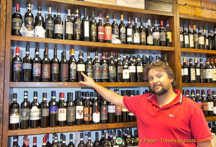 Federico Pieri - owner of Cantina del Brunello