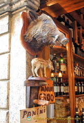 A food shop Siena