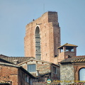 The towering unfinished nave of Siena Duomo